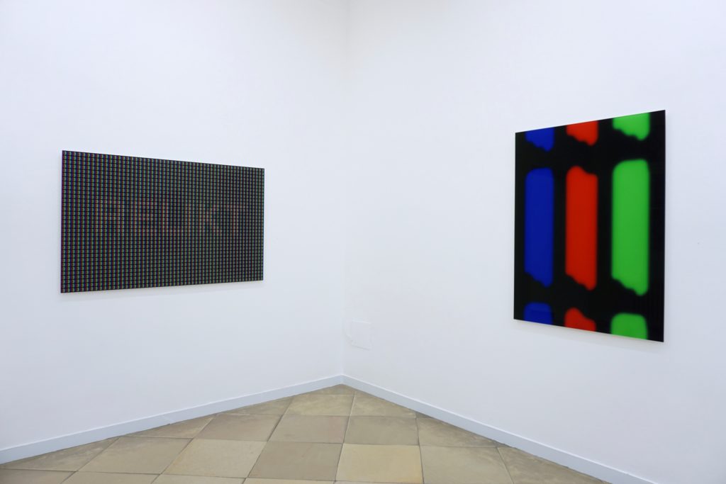 Ausstellungsansicht, STACCIO, Günther Selichar, artmark galerie, Wien 2022.